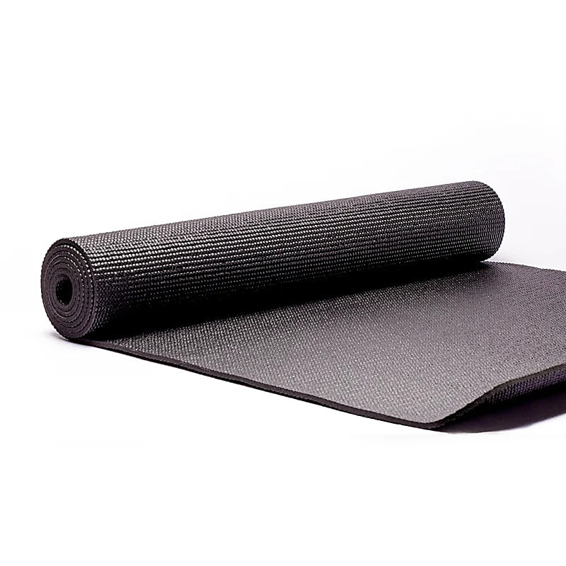 Tapis Yoga PVC Yogi & Yogini noir