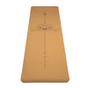 Yogi & Yogini Yogamat Cork / TPE lijnwerk Lotus
