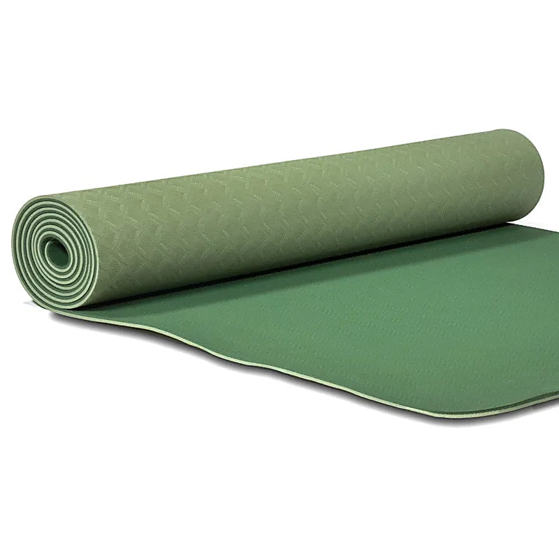 Yogi & Yogini Premium TPE Yoga Mat green | Phoenix