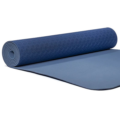 Yogi & Yogini Premium TPE Yogamatte blau thumb