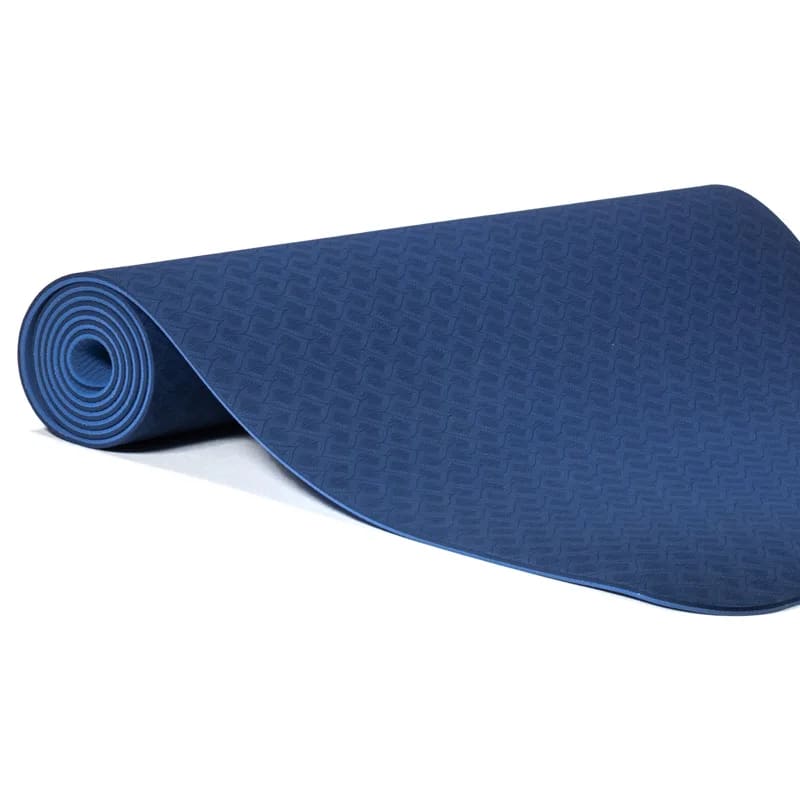 Yogi & Yogini Premium TPE Yogamatte blau