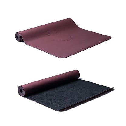 Yogi &amp; Yogini PU Yogamatte Mondphasen aubergine kaufen thumb