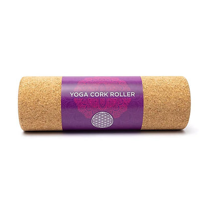 Yoga prop cilinder kurk Bloem des Levens Kurk thumb