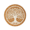 Sous-verres liège Arbre de Vie set de 6
