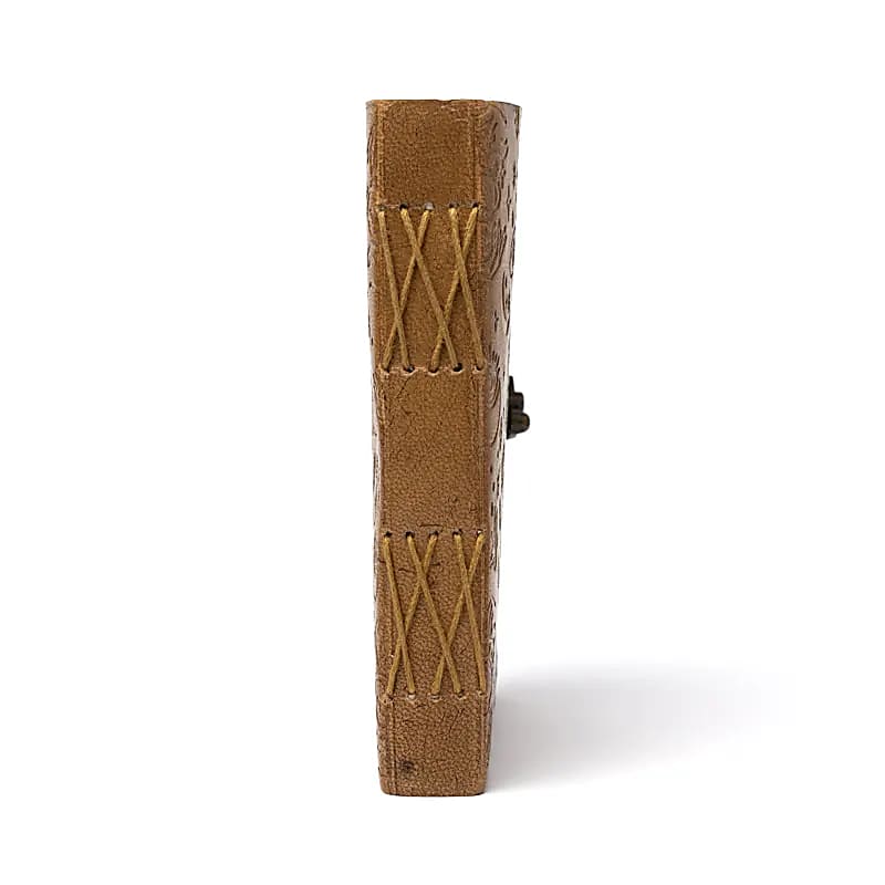 Notebook mystical symbols with faux leather cover Synthetic leather (polyurethane)