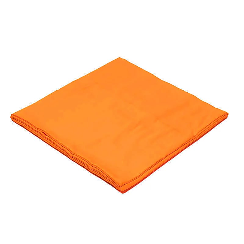 Meditatiemat hoes 2e chakra oranje biokatoen (GOTS)