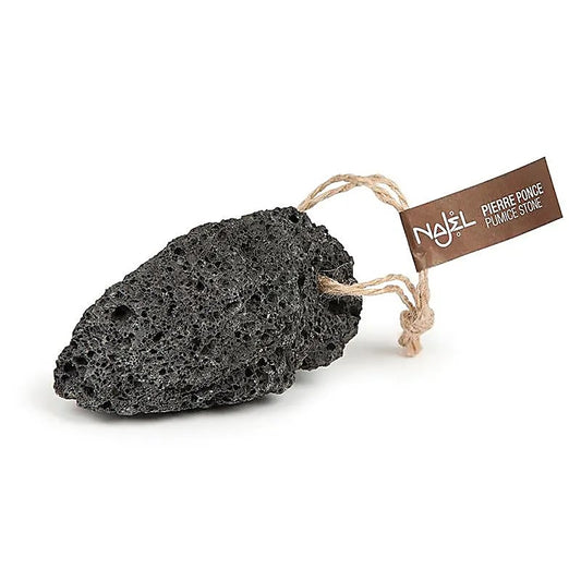 Najel lava scrub stone with suspension cord