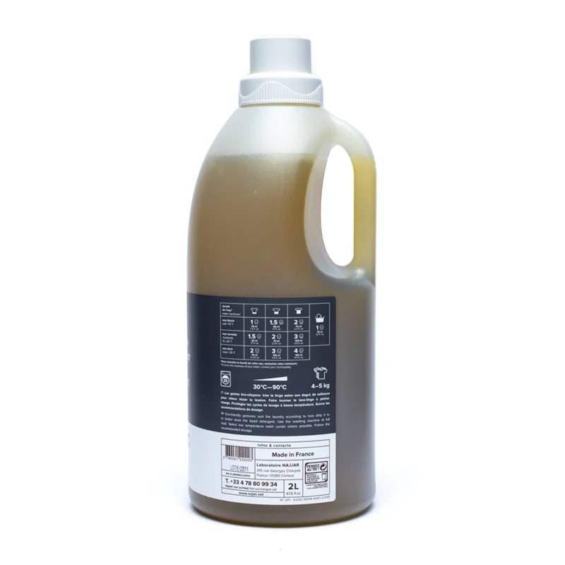 Najel Aleppo-Seife Flüssigwaschmittel Amber & Oudh-Duft – 2000 ml