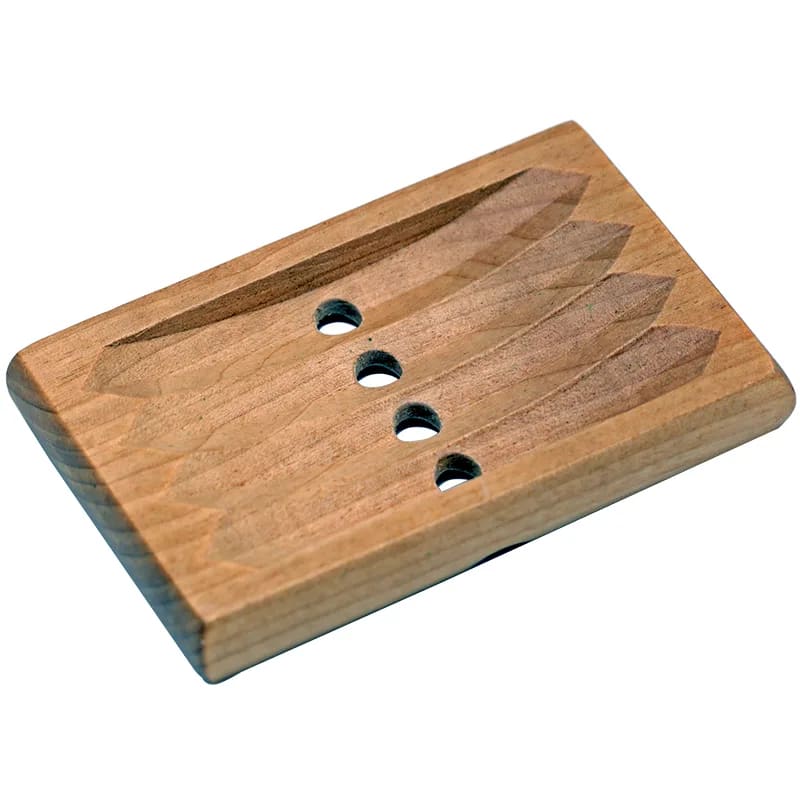 Bien-être porte savon en bois de gros