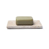 Porta sapone o porta candela Travertino beige