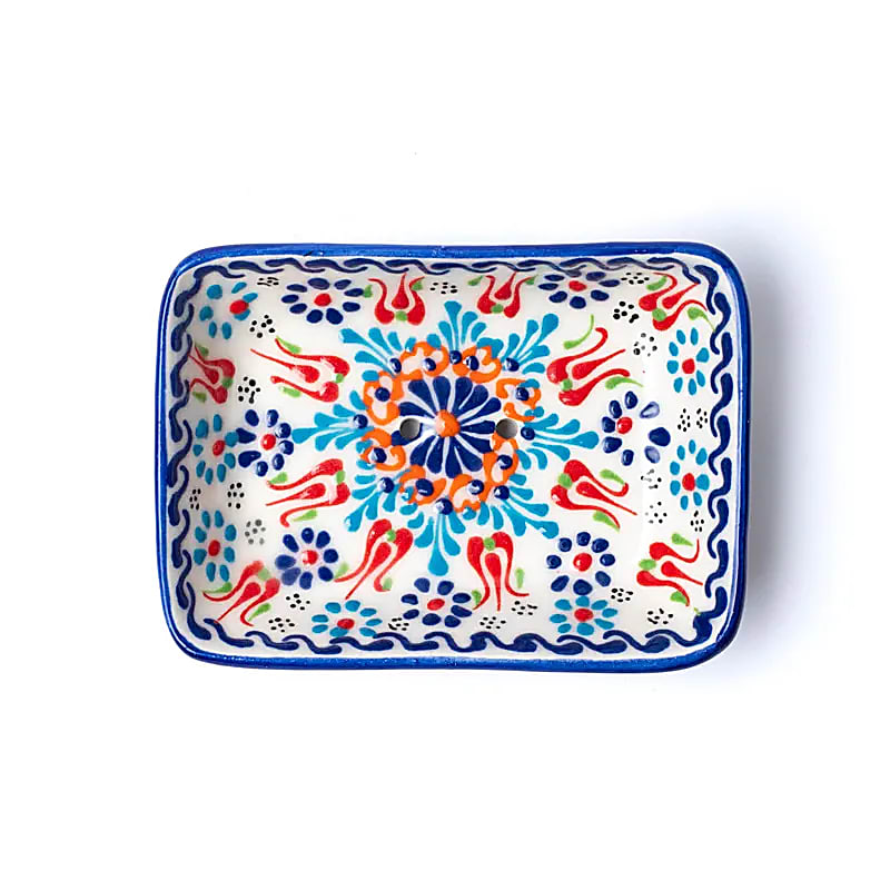 Soap holder handmade red white blue wholesale
