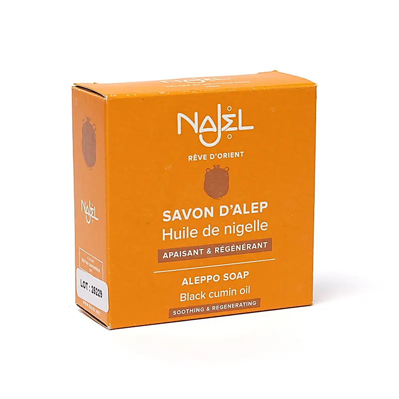 Najel Aleppo Seife mit Nigella-Öl (Schwarzkümmel) großhandel