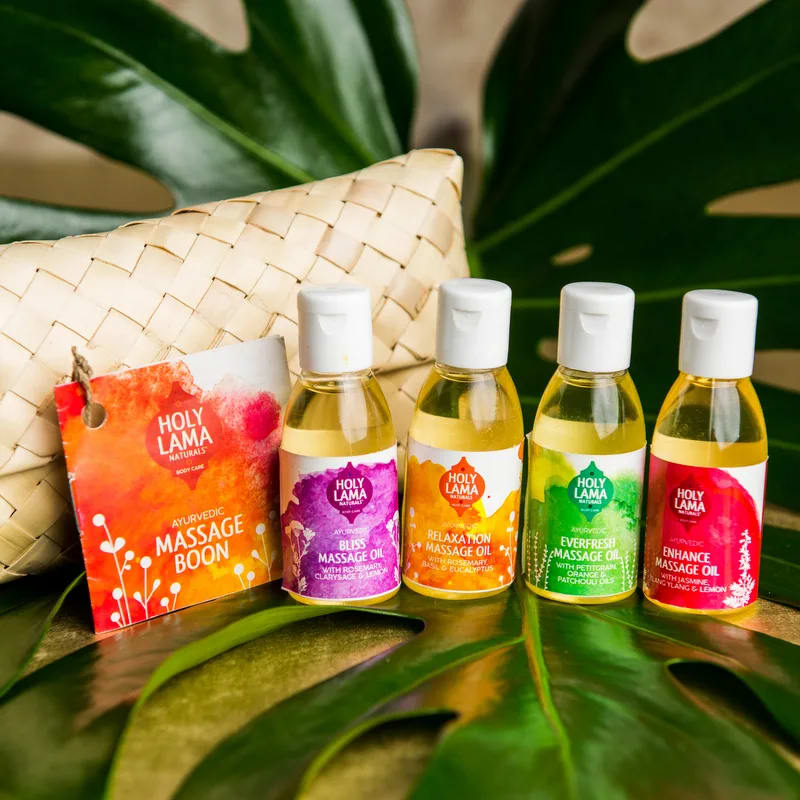 Holy Lama Ayurvedische Massage Boon geschenkset groothandel