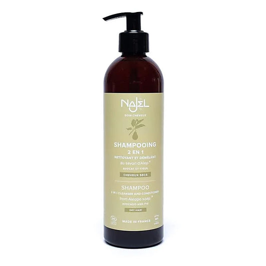 Najel Aleppo Shampoo 2-in-1 for dry hair organic