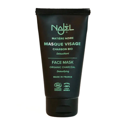 Najel mascarilla facial limpiadora de carbón vegetal bio thumb