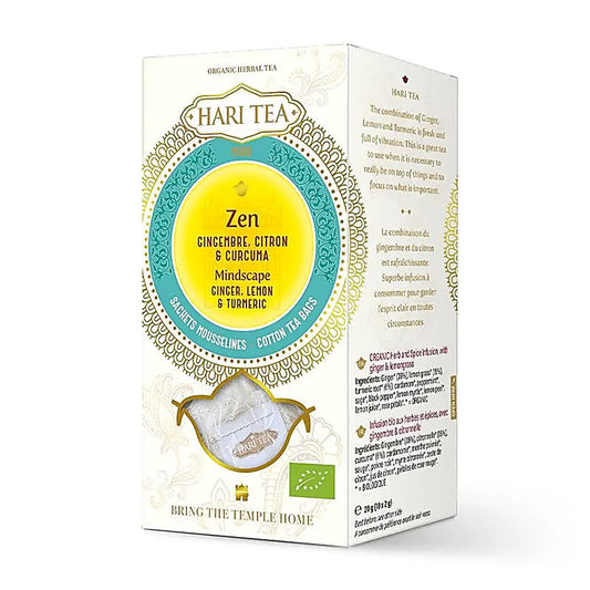 Organic Hari Tea Mindscape ginger, lemon & turmeric