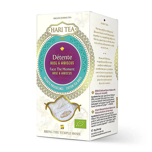 Organic Hari Tea Face the Moment rose & hibiscus