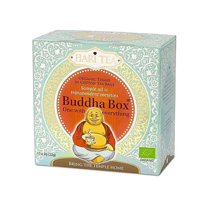 Organic Hari Tea Buddha Box all varieties