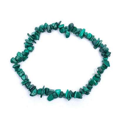 Armband Malachitchips elastisch großhandel thumb