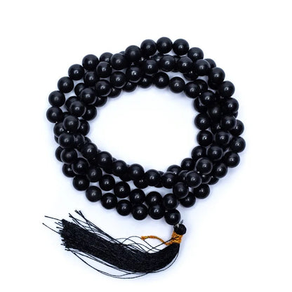 Mala schwarzer Achat, 108 Perlen großhandel thumb