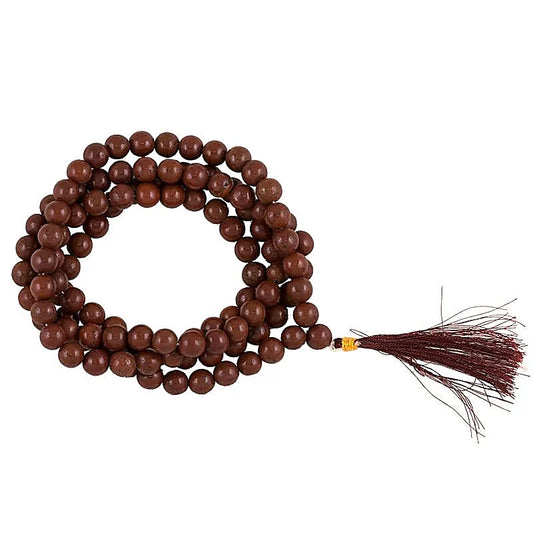 Mala roter Jaspis 108 Perlen