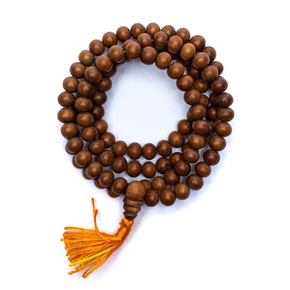 Mala bois de santal 108 perles de gros thumb