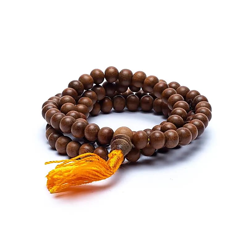 Mala bois de santal 108 perles