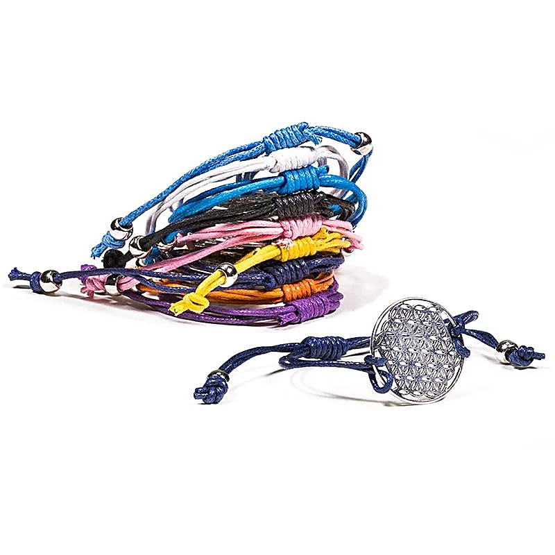 Armbandjes Bloem des Levens set van 10 verschillende kleuren