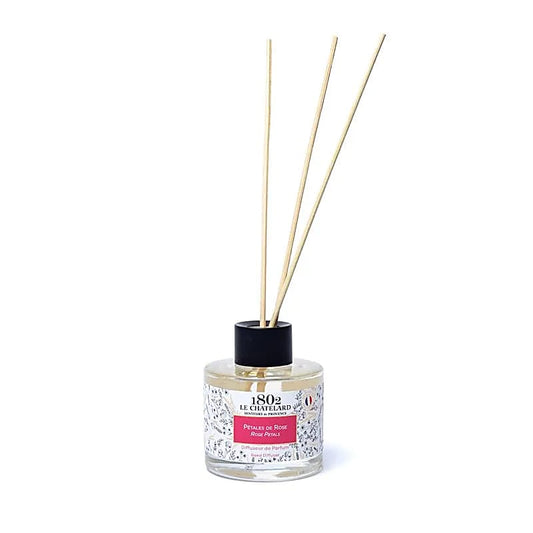 Diffusore a bastoncini petali di rosa