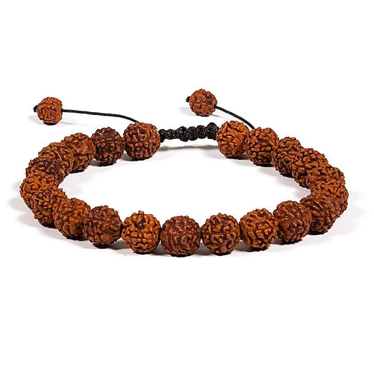 Mala/Armband Rudraksha 21 Perlen verstellbar