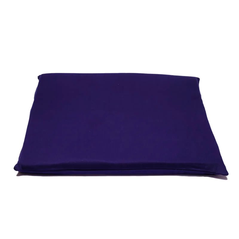 Housse de tapis de méditation 6ème Chakra en coton bio (GOTS) Indigo