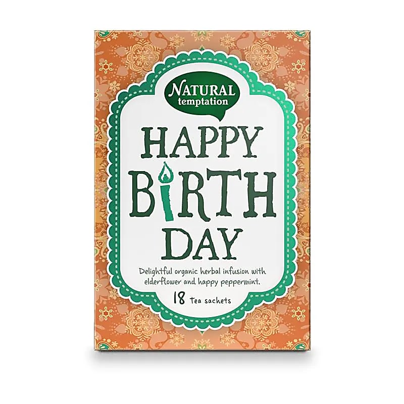 Natural Temptation Happy Birthday tisana organica