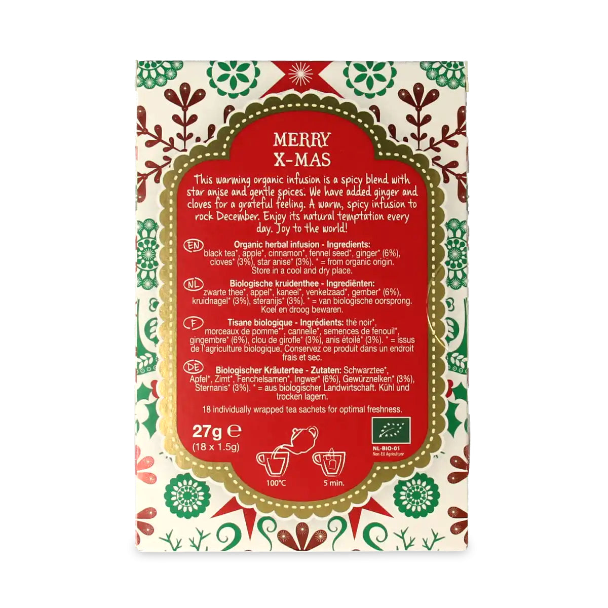 Natural Temptation Merry X-Mas kruidenthee BIO Kopen
