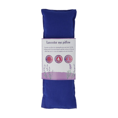 Coussin pour les yeux Lavande bio bleu thumb