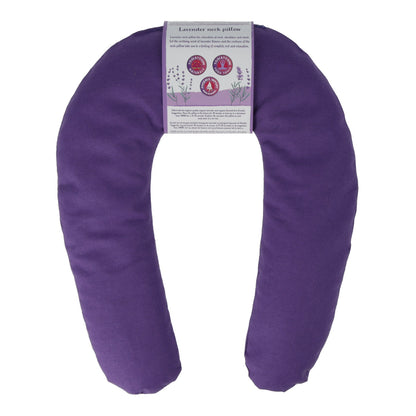 Coussin pour le cou Lavande Bio violet foncé thumb