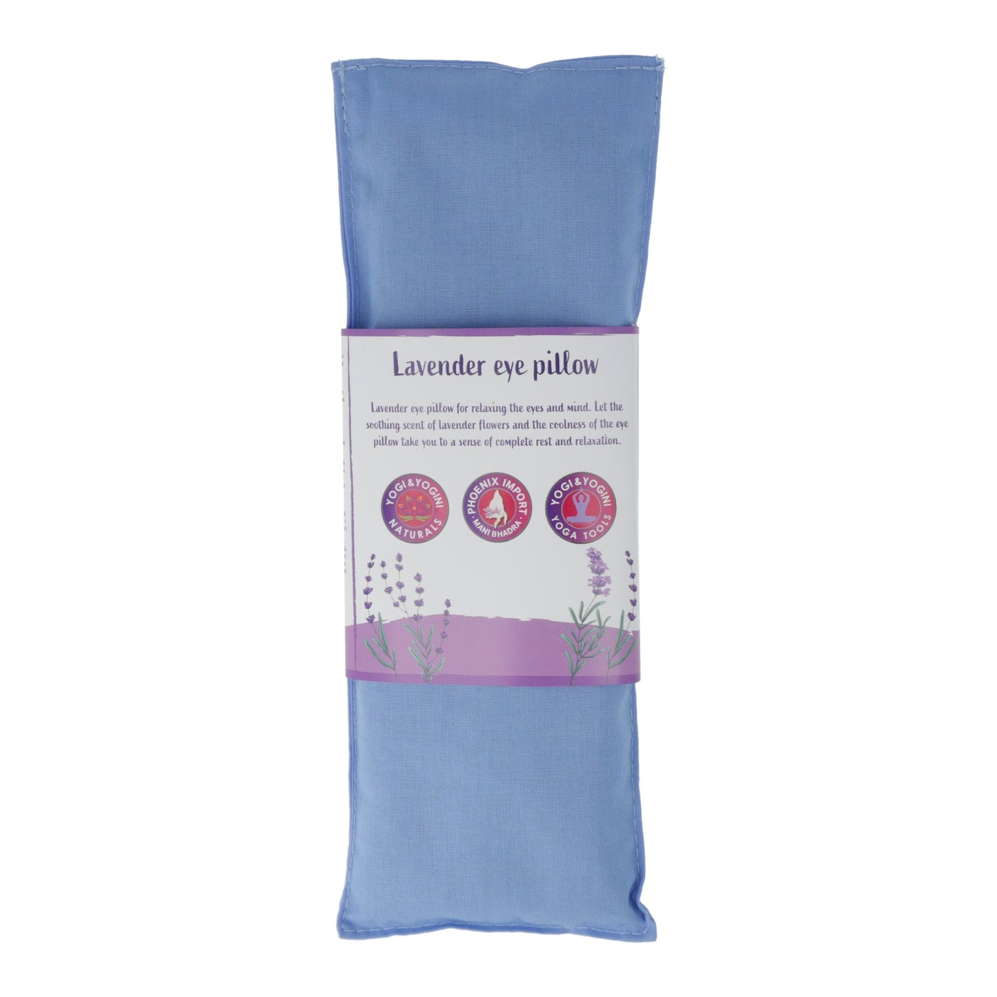 Eye pillow lavender organic light blue
