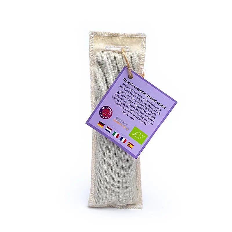 Lavendel-Duftsäckchen biologisch beige