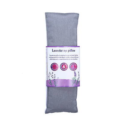 Augenkissen Lavendel BIO taupe thumb
