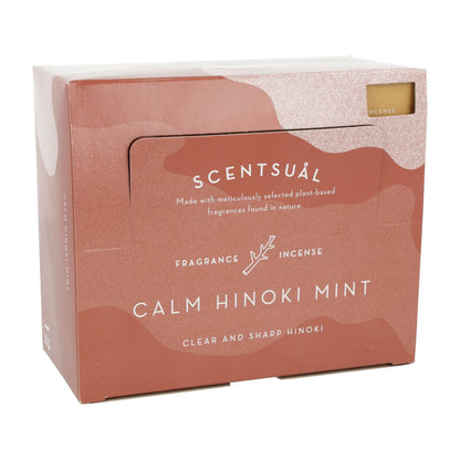 Scentsual Kalme Hinoki Munt wierook - 38463 wholesale thumb