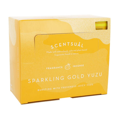 Scentsual Sprankelend Gouden Yuzu wierook - 38465 wholesale thumb