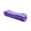 Sangle de yoga D-ring coton violet clair