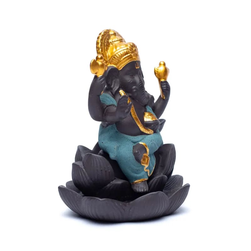 Brucia incenso a fontana Ganesh Ceramica