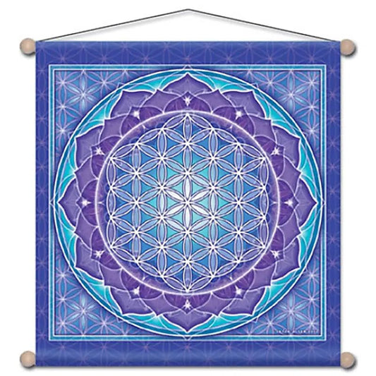 Meditation banner Flower of life