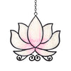 Suspension de fenêtre lotus blanc