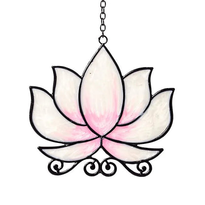 Fensterhänger Lotus weiß thumb