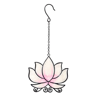Fensterhänger Lotus weiß großhandel thumb
