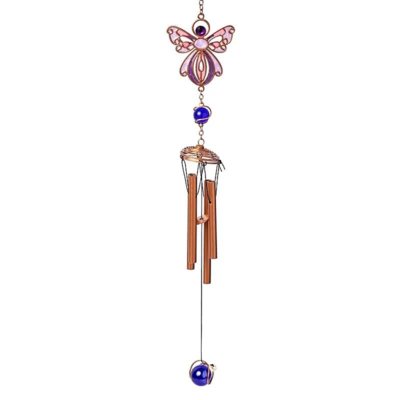 Carillon ange rose