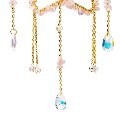 Acheter Attrape-soleil étoile avec quartz rose thumb