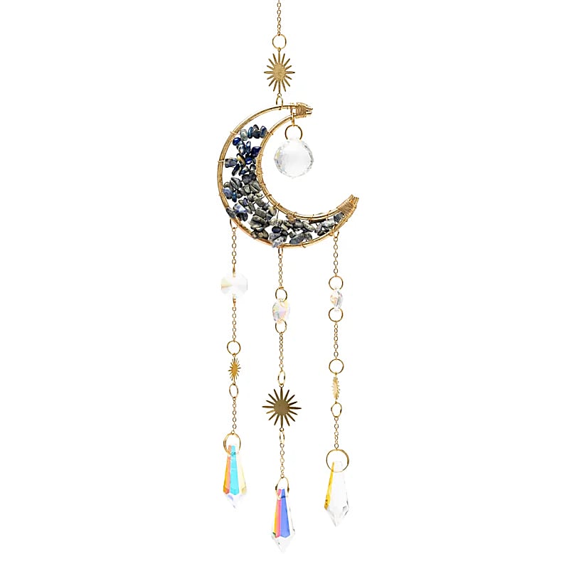 Acchiappasole luna con lapislazzuli all’ingrosso