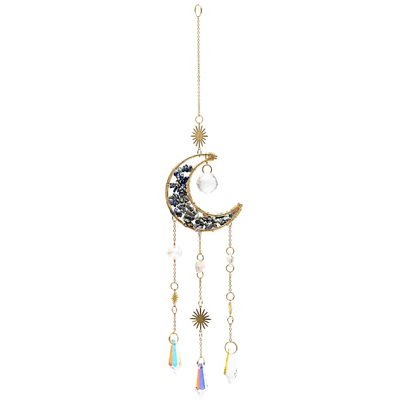 Acchiappasole luna con lapislazzuli